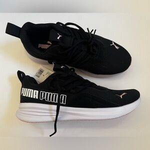 NWT - Puma Black and White Women's Sneakers